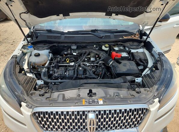 5LMCJ1C91MUL07534 2021 LINCOLN CORSAIR White Вид підкапотного простору