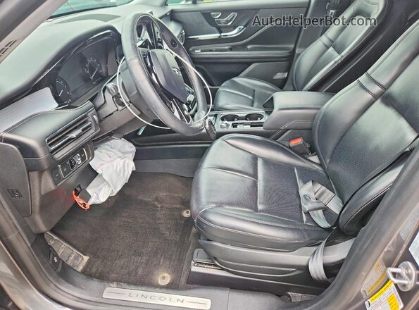 5LMCJ1D96MUL09827 2021 LINCOLN CORSAIR Gray წინა სალონის ხედი