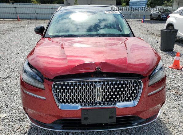 5LMCJ2C90MUL21737 2021 LINCOLN CORSAIR Burgundy Вид спереду