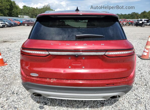 5LMCJ2C90MUL21737 2021 LINCOLN CORSAIR Burgundy Вид ззаду