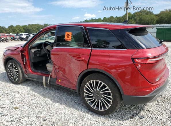 5LMCJ2C90MUL21737 2021 LINCOLN CORSAIR Burgundy Задня ліва чверть
