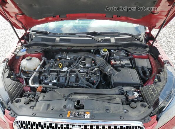 5LMCJ2C90MUL21737 2021 LINCOLN CORSAIR Burgundy Вид задньої частини салону