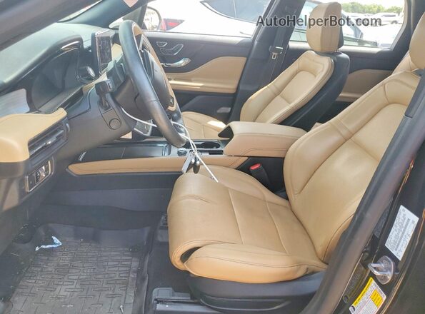 5LMCJ2D94NUL00664 2022 LINCOLN CORSAIR Black Вид салону спереду