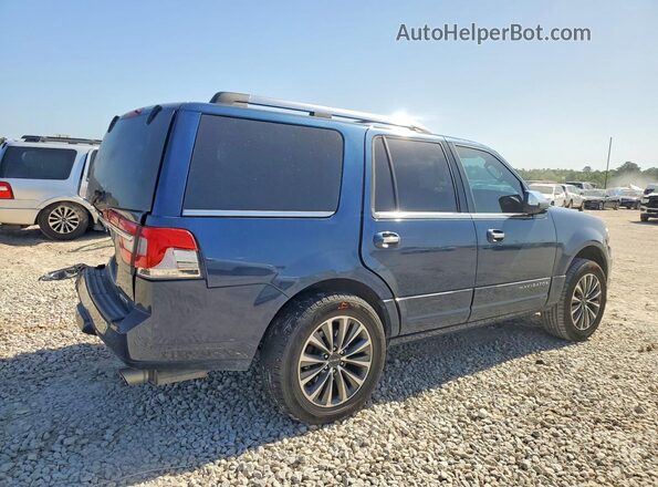 5LMJJ2HT6GEL11725 2016 LINCOLN NAVIGATOR Blue Rear right