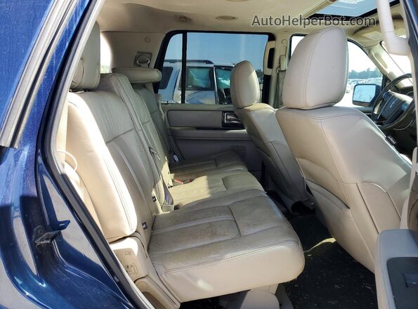 5LMJJ2HT6GEL11725 2016 LINCOLN NAVIGATOR Blue Rear interior view