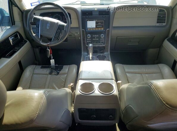 5LMJJ2HT6GEL11725 2016 LINCOLN NAVIGATOR Blue Dashboard view