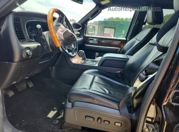 5LMJJ2JT5HEL00159 2017 LINCOLN NAVIGATOR Black წინა სალონის ხედი