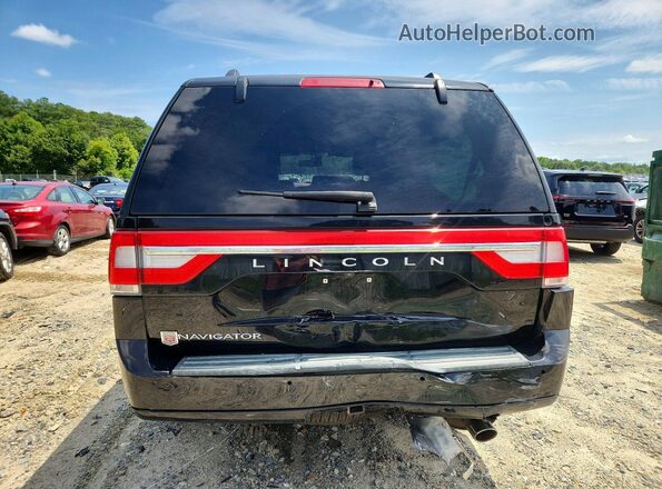 5LMJJ2JT5HEL00159 2017 LINCOLN NAVIGATOR Black უკანა ხედი