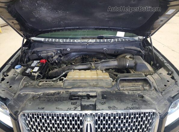 5LMJJ2LT9MEL01340 2021 LINCOLN NAVIGATOR Black ძრავის განყოფილების ხედი