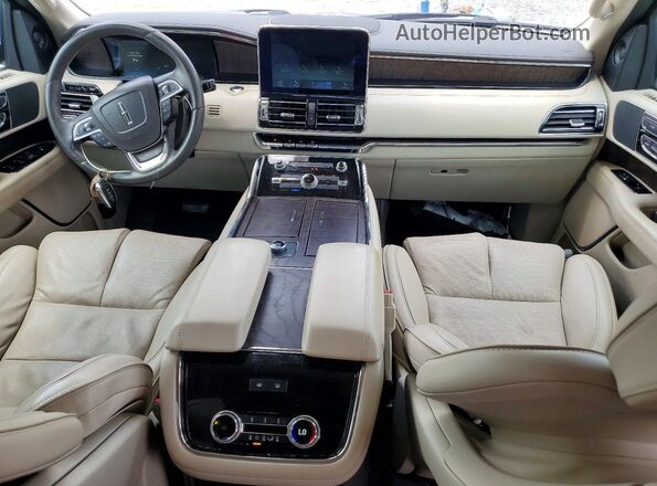 5LMJJ2LTXKEL18077 2019 LINCOLN NAVIGATOR Silver Вид панелі приладів