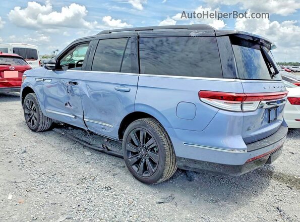 5LMJJ2TGXREL09747 2024 LINCOLN NAVIGATOR Silver Trasero izquierdo