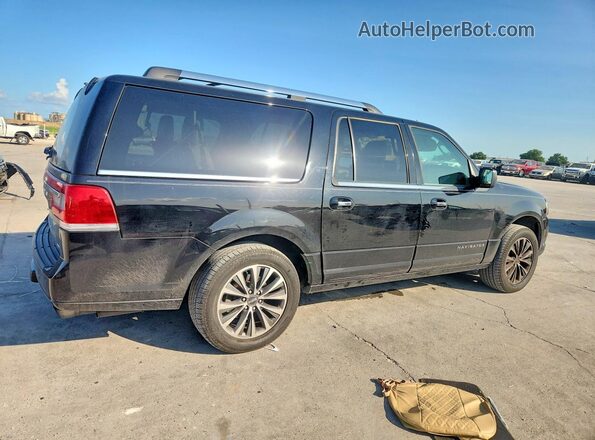 5LMJJ3HT1GEL07135 2016 LINCOLN NAVIGATOR Черный Задняя правая четверть