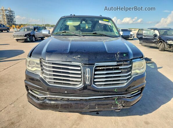 5LMJJ3HT1GEL07135 2016 LINCOLN NAVIGATOR Черный Вид спереди