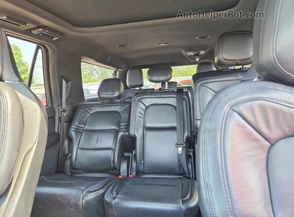 5LMJJ3LT6LEL00747 2020 LINCOLN NAVIGATOR Black Вид задніх сидінь