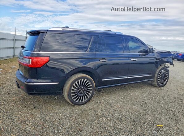 5LMJJ3TT2KEL17706 2019 LINCOLN NAVIGATOR Black Rear right
