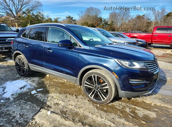 5LMTJ3DHXHUL24629 2017 LINCOLN MKC Blue Front right