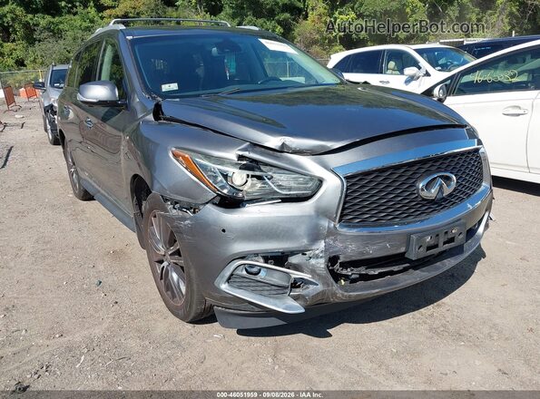 5N1AL0MM2GC522657 2016 INFINITI QX60 Gray Դիմացի տեսք