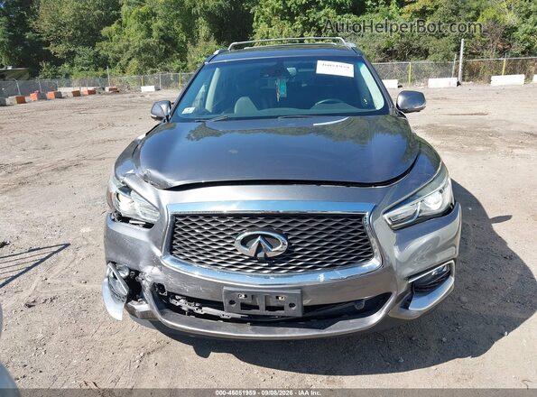5N1AL0MM2GC522657 2016 INFINITI QX60 Gray Սարքավորումների վահանակի տեսք