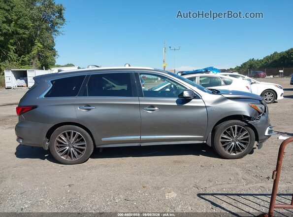 5N1AL0MM2GC522657 2016 INFINITI QX60 Gray Սալոնի հետևի տեսք