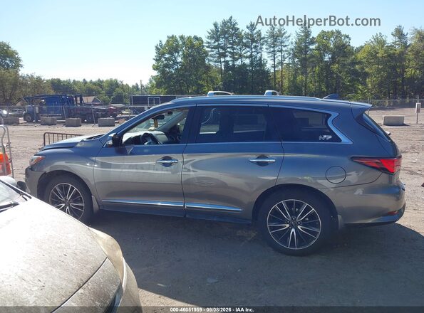 5N1AL0MM2GC522657 2016 INFINITI QX60 Gray Սալոնի 360 աստիճան տեսք