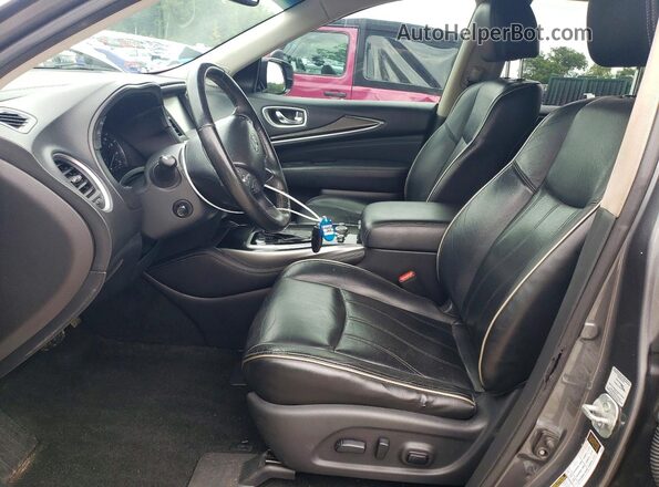 5N1AL0MM5GC504394 2016 INFINITI QX60 Gray Vista interior delantera