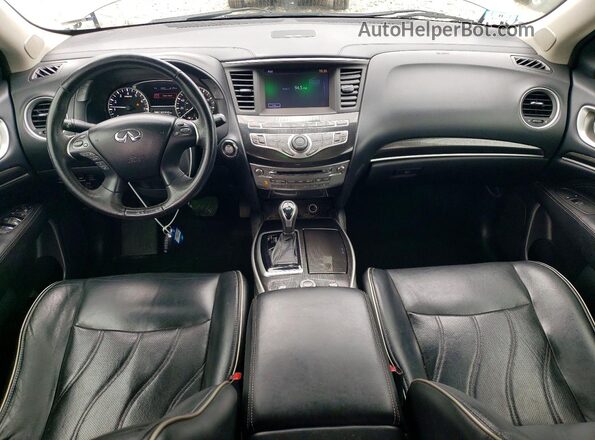 5N1AL0MM5GC504394 2016 INFINITI QX60 Gray Vista del salpicadero