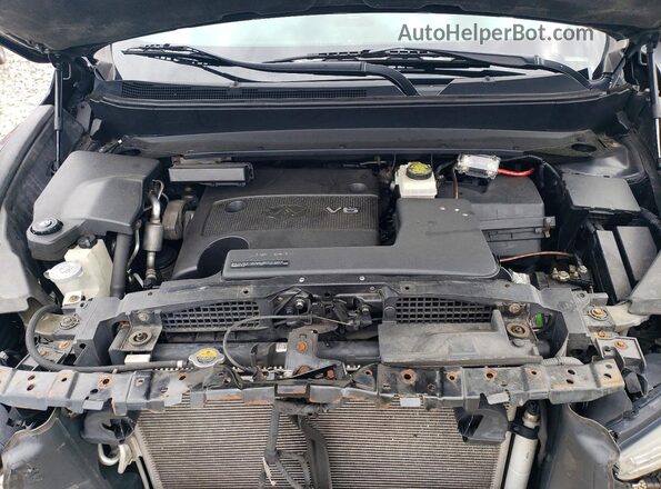 5N1AL0MM5GC504394 2016 INFINITI QX60 Gray Vista del compartimento del motor