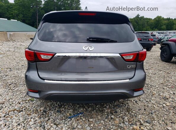 5N1AL0MM5GC504394 2016 INFINITI QX60 Gray Vista trasera