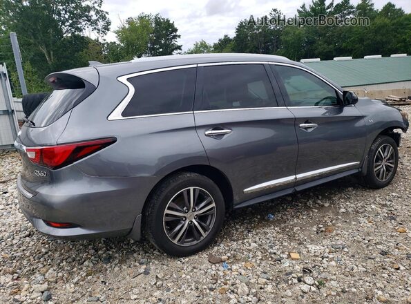 5N1AL0MM5GC504394 2016 INFINITI QX60 Gray Trasero derecho