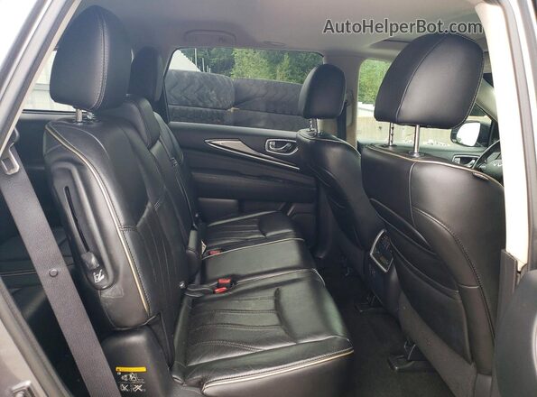 5N1AL0MM5GC504394 2016 INFINITI QX60 Gray Vista interior trasera