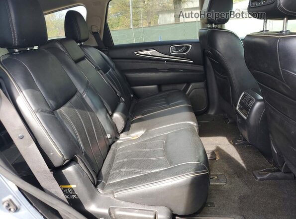 5N1AL0MM7GC511542 2016 INFINITI QX60 Blue უკანა სალონის ხედი