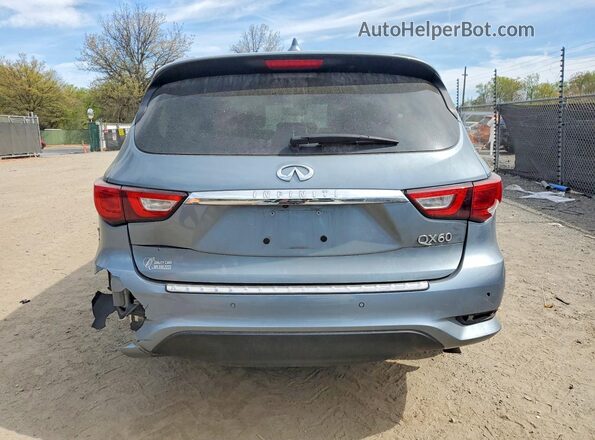 5N1AL0MM7GC511542 2016 INFINITI QX60 Blue უკანა ხედი