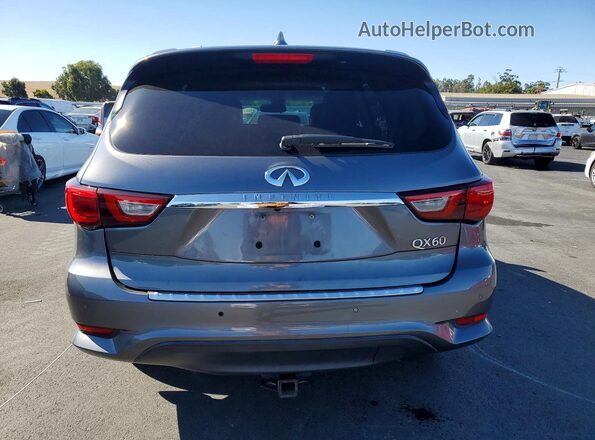 5N1AL0MM8GC527295 2016 INFINITI QX60 Gray Հետևի տեսք