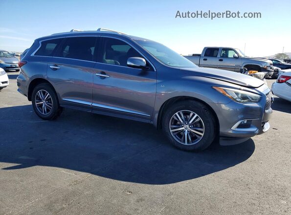 5N1AL0MM8GC527295 2016 INFINITI QX60 Gray Առջևի աջ