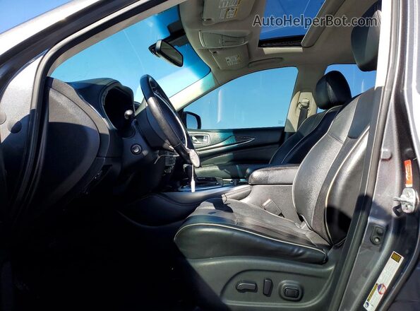 5N1AL0MM8GC527295 2016 INFINITI QX60 Gray Սալոնի դիմացի տեսք
