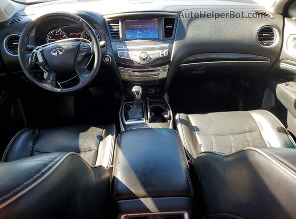 5N1AL0MM8GC527295 2016 INFINITI QX60 Gray Առջևի վահանակի տեսք