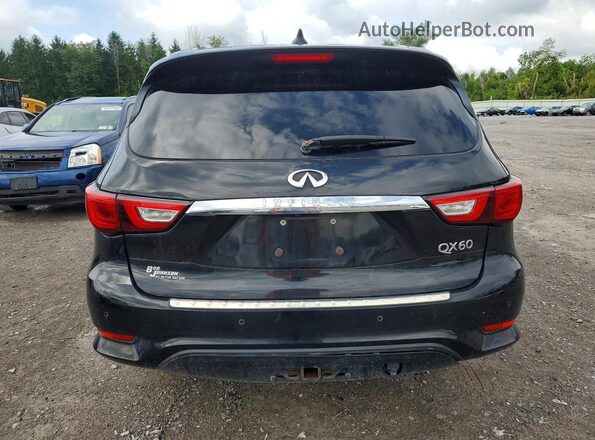 5N1AL0MM9GC505421 2016 INFINITI QX60 Black Vista trasera