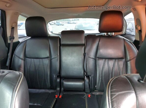 5N1AL0MM9GC505421 2016 INFINITI QX60 Black Vista de los asientos traseros