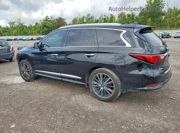 5N1AL0MM9GC505421 2016 INFINITI QX60 Black Trasero izquierdo