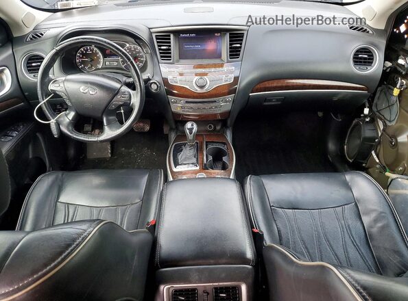 5N1AL0MM9GC505421 2016 INFINITI QX60 Black Vista del salpicadero