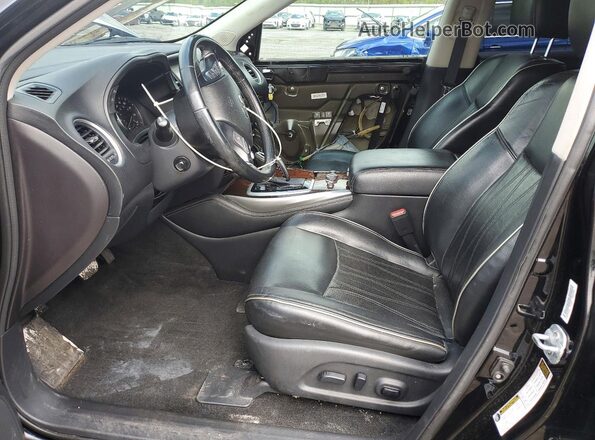 5N1AL0MM9GC505421 2016 INFINITI QX60 Black Vista interior delantera