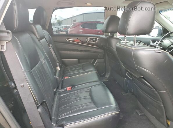 5N1AL0MM9GC505421 2016 INFINITI QX60 Black Vista interior trasera
