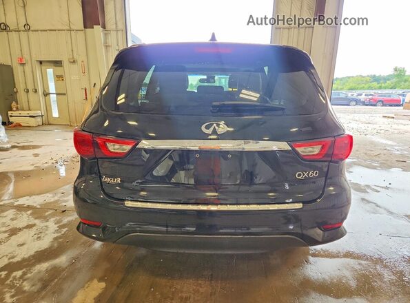 5N1AL0MM9GC520551 2016 INFINITI QX60 Black Rear view