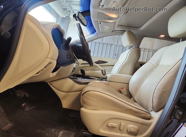 5N1AL0MM9GC520551 2016 INFINITI QX60 Black Front interior view