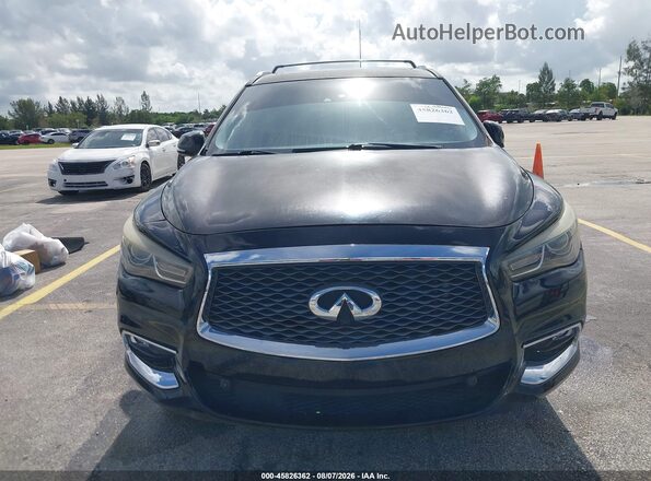 5N1AL0MMXGC515780 2016 INFINITI QX60 Black Vista frontal