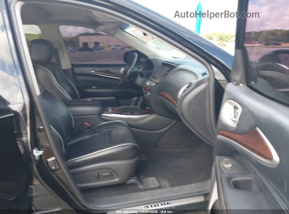 5N1AL0MMXGC515780 2016 INFINITI QX60 Black Vista interior delantera