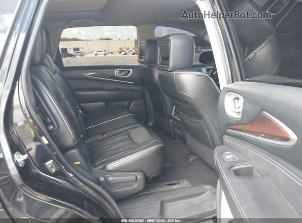5N1AL0MMXGC515780 2016 INFINITI QX60 Black Vista de la etiqueta del VIN