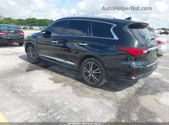 5N1AL0MMXGC515780 2016 INFINITI QX60 Black Trasero izquierdo