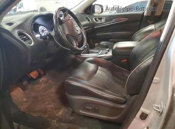 5N1AL0MMXGC519361 2016 INFINITI QX60 Silver წინა სალონის ხედი