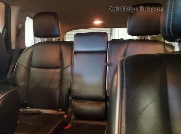 5N1AL0MMXGC519361 2016 INFINITI QX60 Silver უკანა სავარძლების ხედი